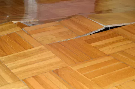 Wood flooring restoration and sanding project in Singapore